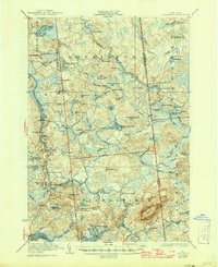 preview thumbnail of historical topo map of St. Lawrence County, NY in 1922