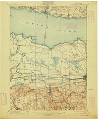 1902 Map of Chittenango, 1913 Print