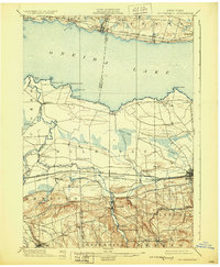 1902 Map of Chittenango, 1930 Print