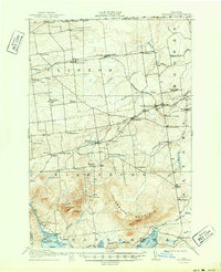 Download a high-resolution, GPS-compatible USGS topo map for Churubusco, NY (1950 edition)