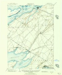preview thumbnail of historical topo map of Jefferson County, NY in 1900