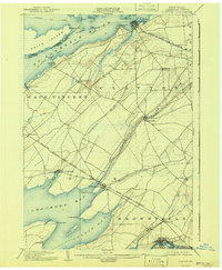 Download a high-resolution, GPS-compatible USGS topo map for Clayton, NY (1941 edition)
