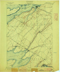 Download a high-resolution, GPS-compatible USGS topo map for Clayton, NY (1903 edition)