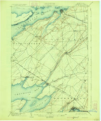 Download a high-resolution, GPS-compatible USGS topo map for Clayton, NY (1925 edition)