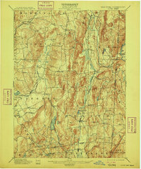 preview thumbnail of historical topo map of Dutchess County, NY in 1901