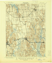 Download a high-resolution, GPS-compatible USGS topo map for Clyde, NY (1945 edition)