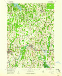 Download a high-resolution, GPS-compatible USGS topo map for Clyde, NY (1961 edition)