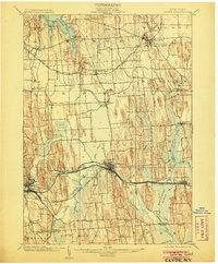Download a high-resolution, GPS-compatible USGS topo map for Clyde, NY (1905 edition)