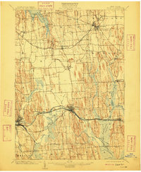 Download a high-resolution, GPS-compatible USGS topo map for Clyde, NY (1909 edition)
