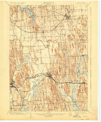 Download a high-resolution, GPS-compatible USGS topo map for Clyde, NY (1925 edition)