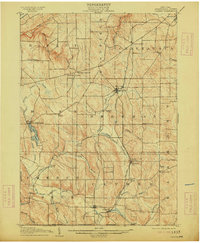 preview thumbnail of historical topo map of Chautauqua County, NY in 1905