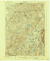 Download a high-resolution, GPS-compatible USGS topo map for Copake, NY (1943 edition)