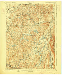 Download a high-resolution, GPS-compatible USGS topo map for Copake, NY (1927 edition)