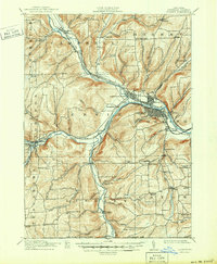 Download a high-resolution, GPS-compatible USGS topo map for Corning, NY (1950 edition)