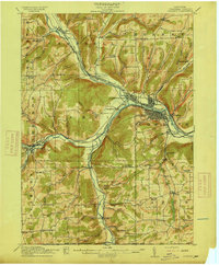 Download a high-resolution, GPS-compatible USGS topo map for Corning, NY (1914 edition)