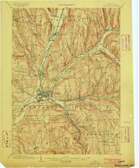 1903 Map of Cortland