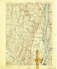1894 Map of Coxsackie