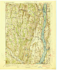1929 Map of Coxsackie