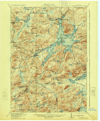 Download a high-resolution, GPS-compatible USGS topo map for Cranberry Lake, NY (1924 edition)