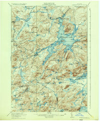 Download a high-resolution, GPS-compatible USGS topo map for Cranberry Lake, NY (1933 edition)