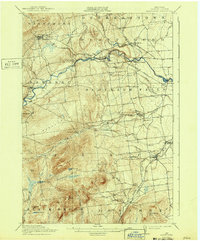 Download a high-resolution, GPS-compatible USGS topo map for Dannemora, NY (1943 edition)