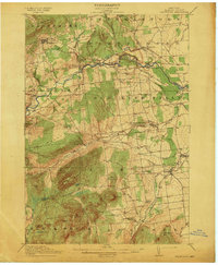 Download a high-resolution, GPS-compatible USGS topo map for Dannemora, NY (1913 edition)