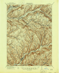 Download a high-resolution, GPS-compatible USGS topo map for Delhi, NY (1944 edition)
