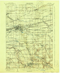 Download a high-resolution, GPS-compatible USGS topo map for Depew, NY (1941 edition)