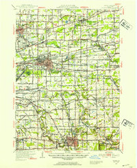 Download a high-resolution, GPS-compatible USGS topo map for Depew, NY (1953 edition)