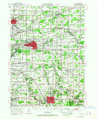 Download a high-resolution, GPS-compatible USGS topo map for Depew, NY (1967 edition)