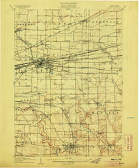 Download a high-resolution, GPS-compatible USGS topo map for Depew, NY (1905 edition)