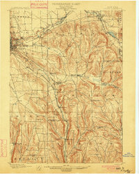 1900 Map of Dryden