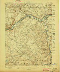 1896 Map of Fonda