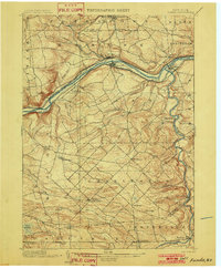 1902 Map of Fonda, NY