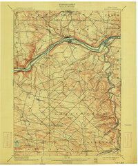 1902 Map of Fonda, NY, 1915 Print