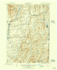 1893 Map of Fort Ann, 1956 Print