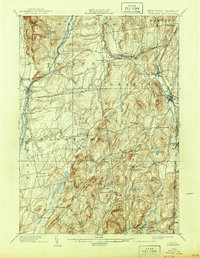 Download a high-resolution, GPS-compatible USGS topo map for Fort Ann, NY (1939 edition)