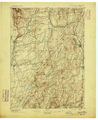 Download a high-resolution, GPS-compatible USGS topo map for Fort Ann, NY (1895 edition)