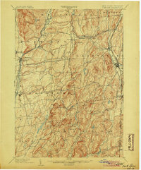 preview thumbnail of historical topo map of Washington County, NY in 1904