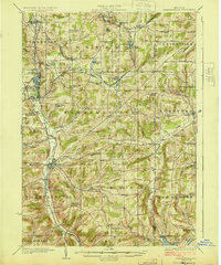 Download a high-resolution, GPS-compatible USGS topo map for Franklinville, NY (1924 edition)