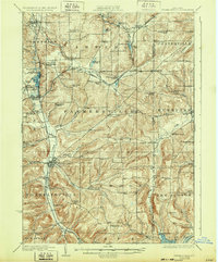 Download a high-resolution, GPS-compatible USGS topo map for Franklinville, NY (1932 edition)