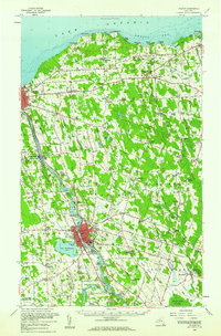 Download a high-resolution, GPS-compatible USGS topo map for Fulton, NY (1961 edition)