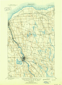 Download a high-resolution, GPS-compatible USGS topo map for Fulton, NY (1951 edition)