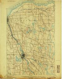 Download a high-resolution, GPS-compatible USGS topo map for Fulton, NY (1905 edition)