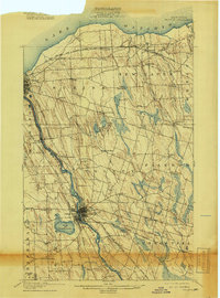 Download a high-resolution, GPS-compatible USGS topo map for Fulton, NY (1918 edition)