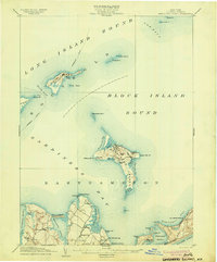 1904 Map of Gardiners Island