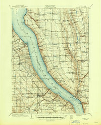 Download a high-resolution, GPS-compatible USGS topo map for Genoa, NY (1945 edition)