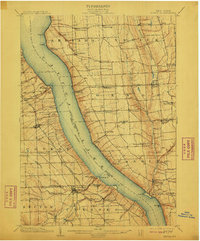 preview thumbnail of historical topo map of Cayuga County, NY in 1902