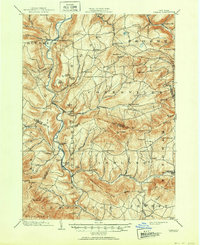Download a high-resolution, GPS-compatible USGS topo map for Gilboa, NY (1951 edition)