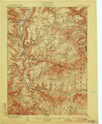 Download a high-resolution, GPS-compatible USGS topo map for Gilboa, NY (1903 edition)